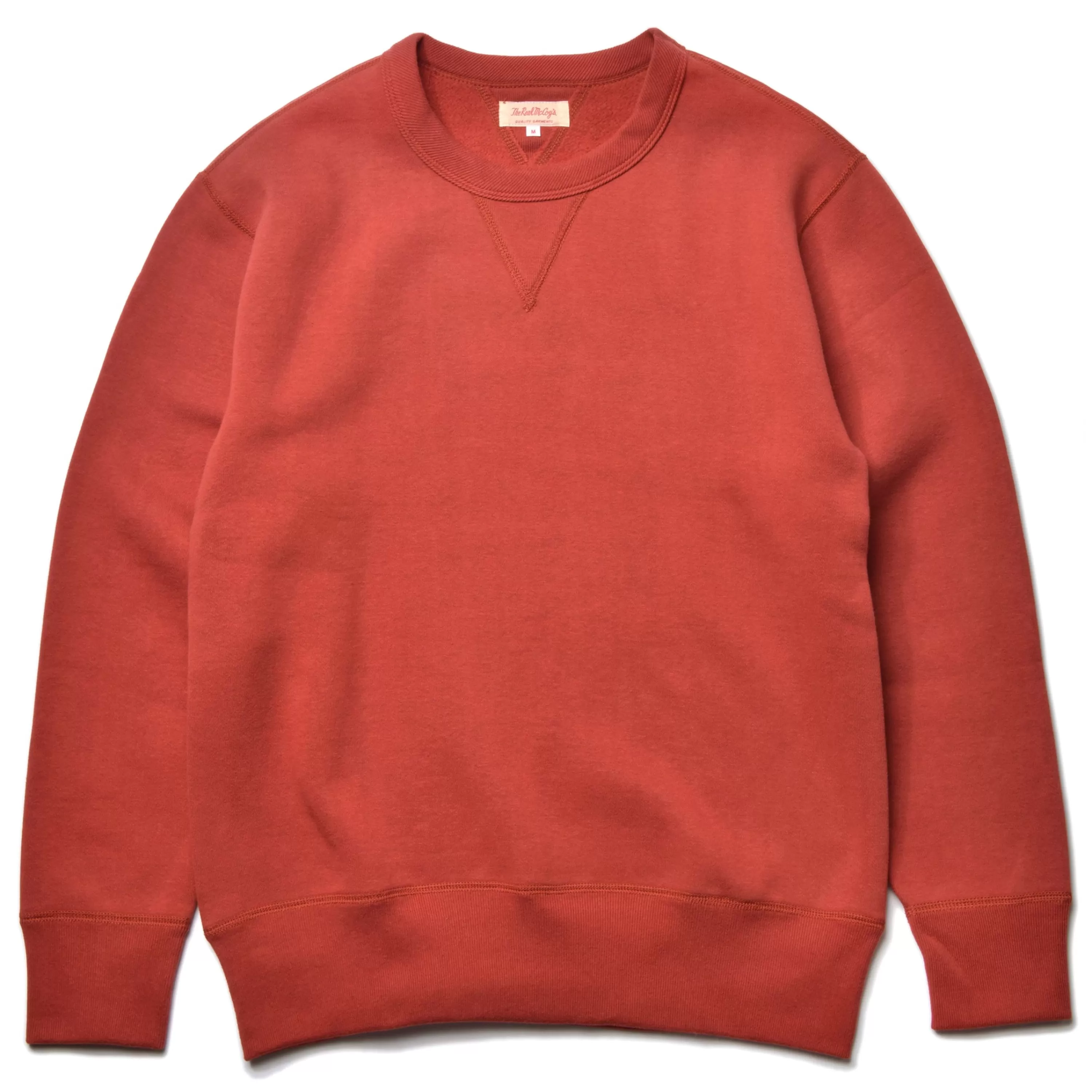 Joe McCoy 10 Oz. Loopwheel Crewneck Sweatshirt 091 Cherry Fashion