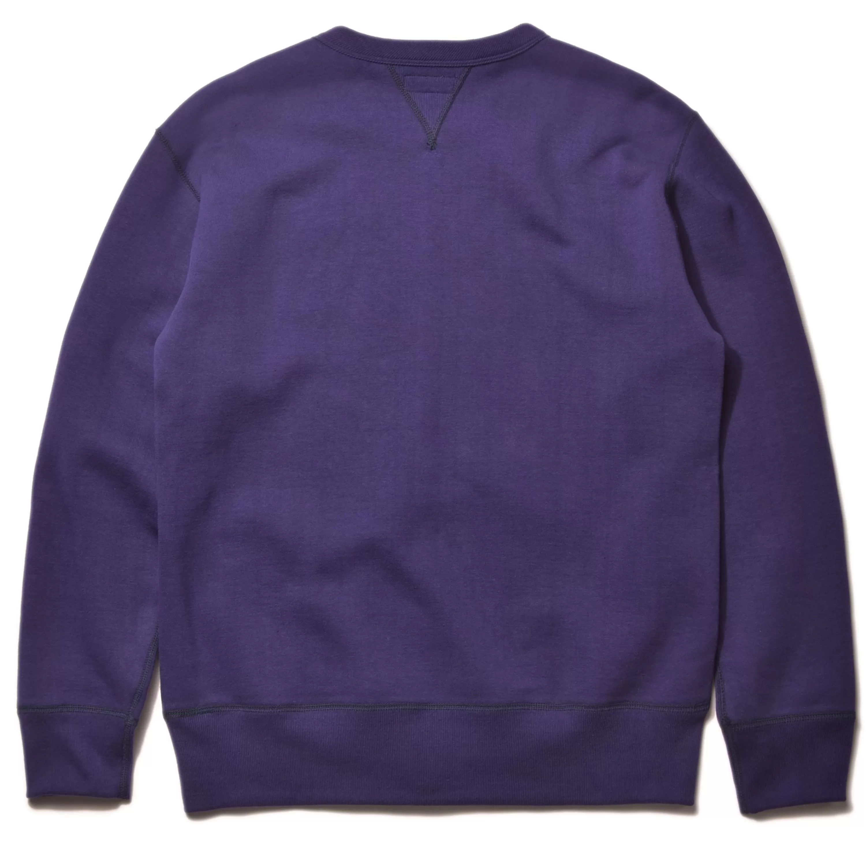 Joe McCoy 10 Oz. Loopwheel Crewneck Sweatshirt 130 Purple Fashion