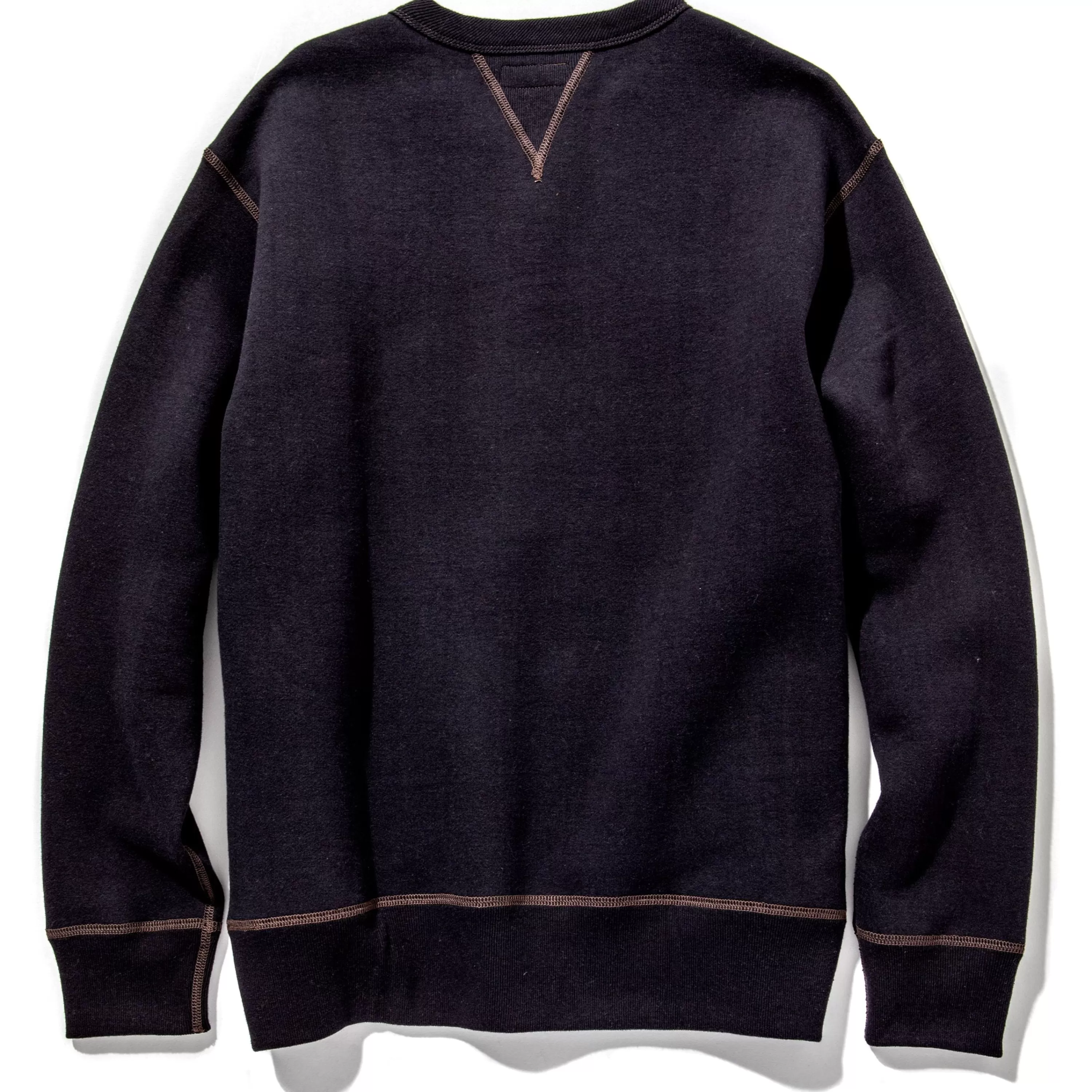 Joe McCoy 10 Oz. Loopwheel Crewneck Sweatshirt 030 Black Cheap