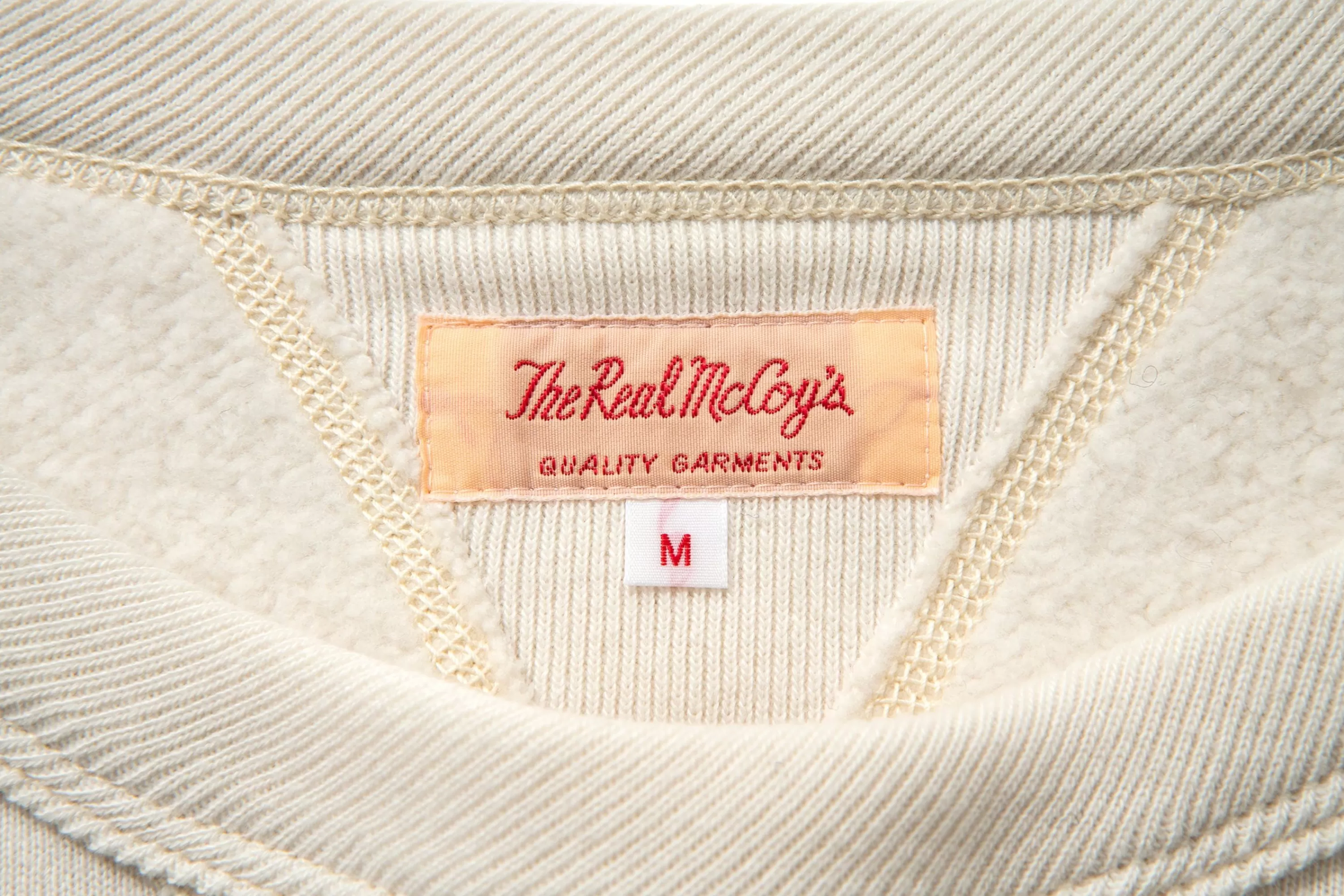 Joe McCoy 10 Oz. Loopwheel Crewneck Sweatshirt 011 Milk Shop