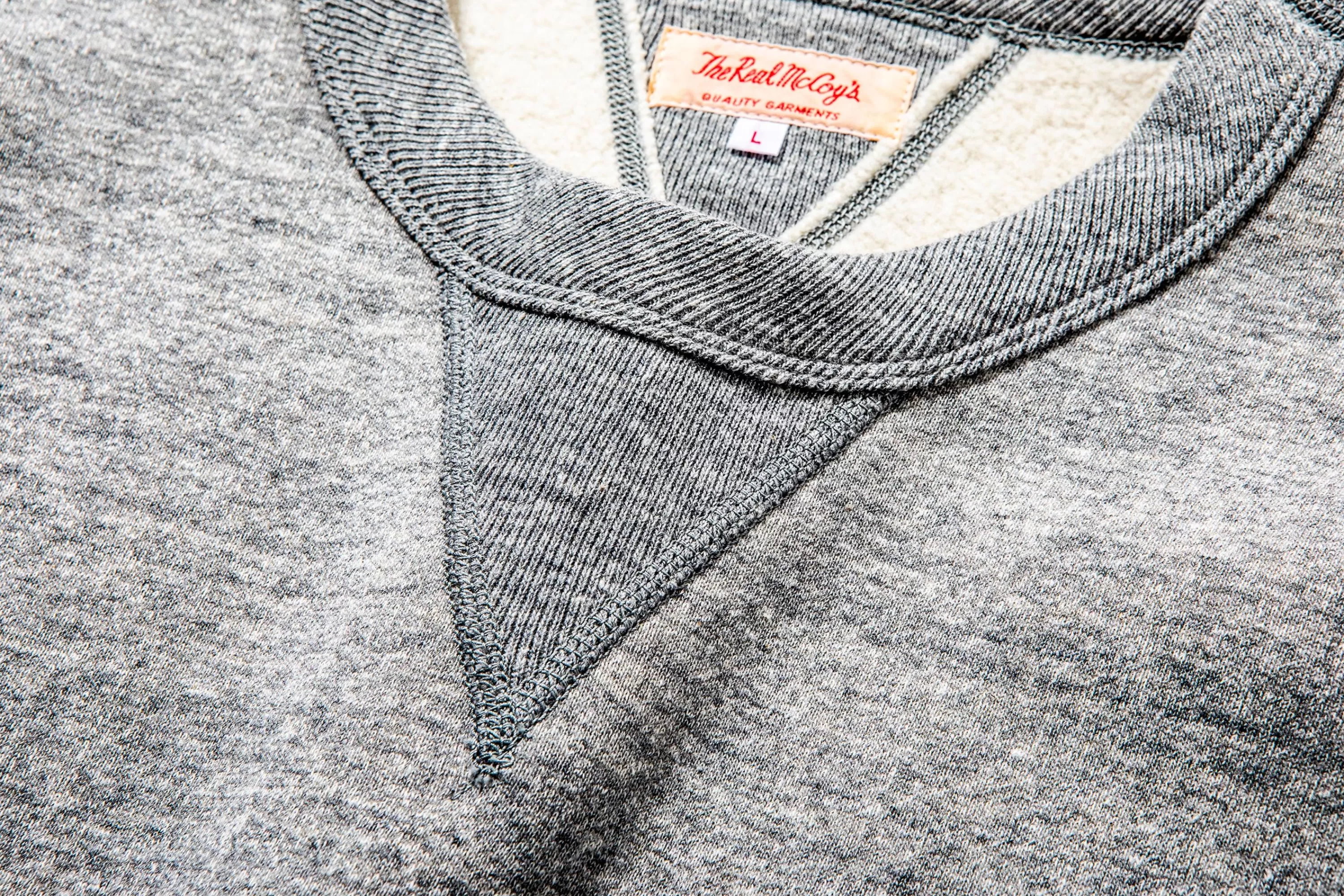 Joe McCoy 10 Oz. Loopwheel Crewneck Sweatshirt 020 Grey Outlet