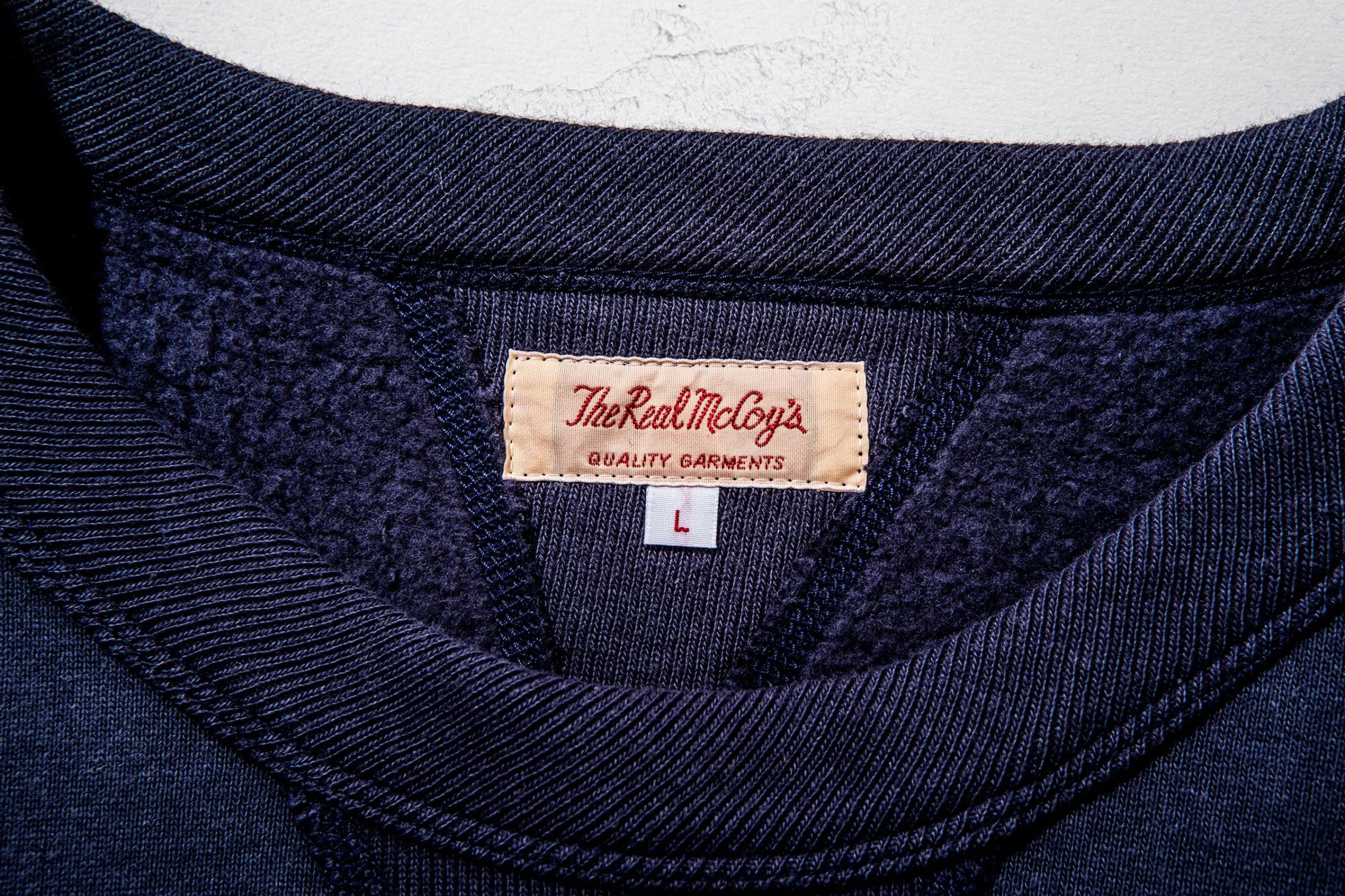 Joe McCoy 10 Oz. Loopwheel Crewneck Sweatshirt 140 Navy Best Sale