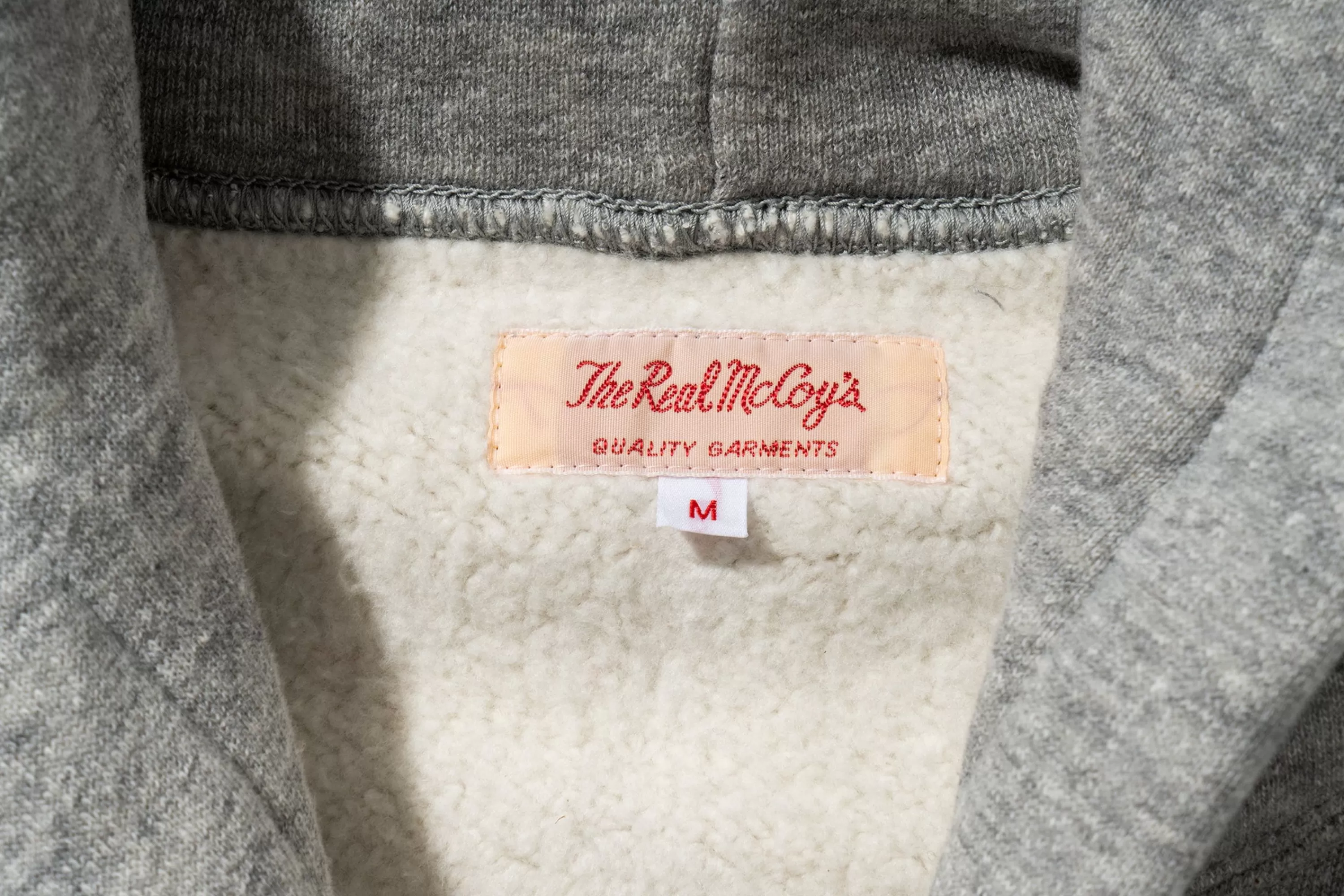 Joe McCoy 10 Oz. Loopwheel F/Z Parka 020 Grey Cheap