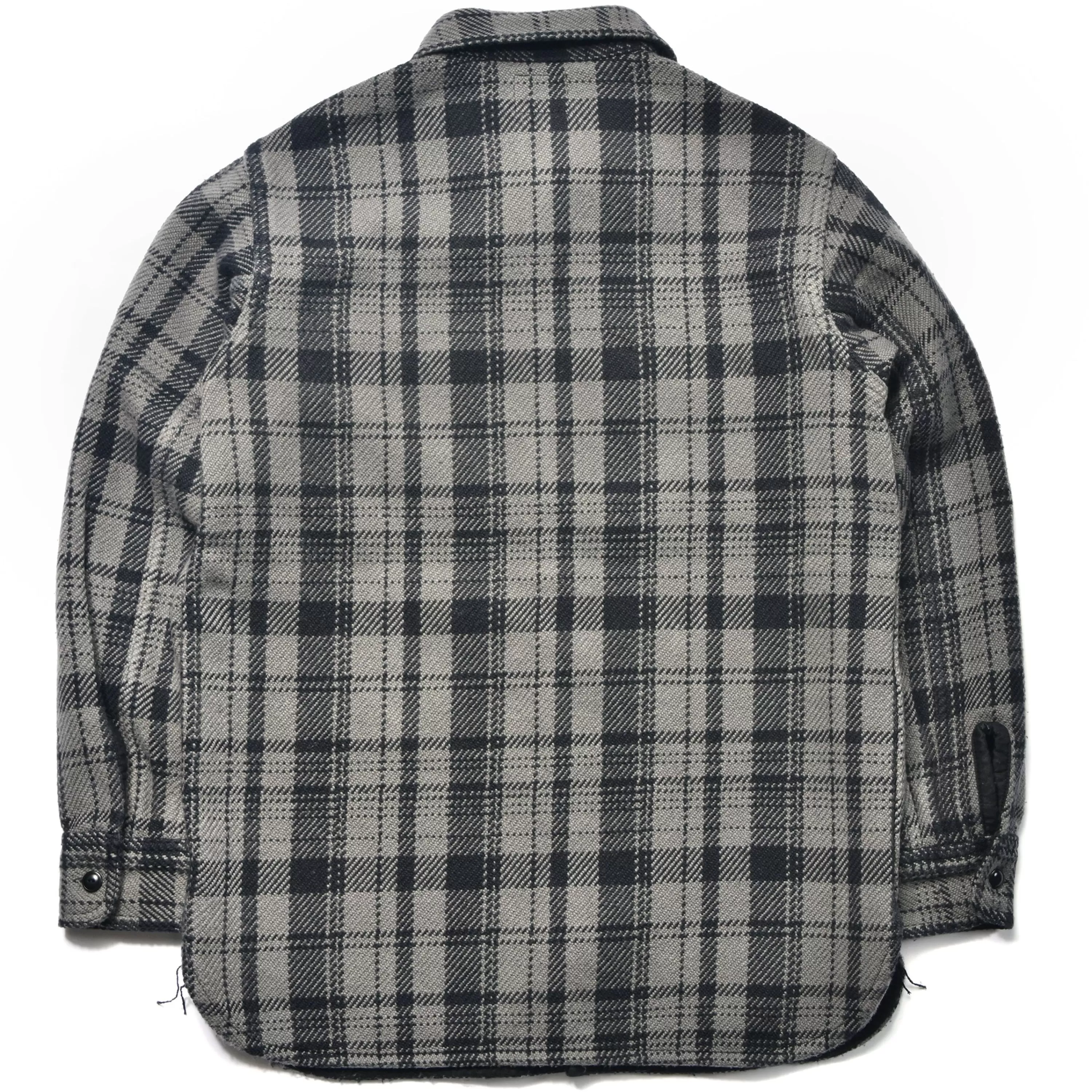 Joe McCoy 8Hu Heavy Weight Flannel Shirt 020 Gray Hot