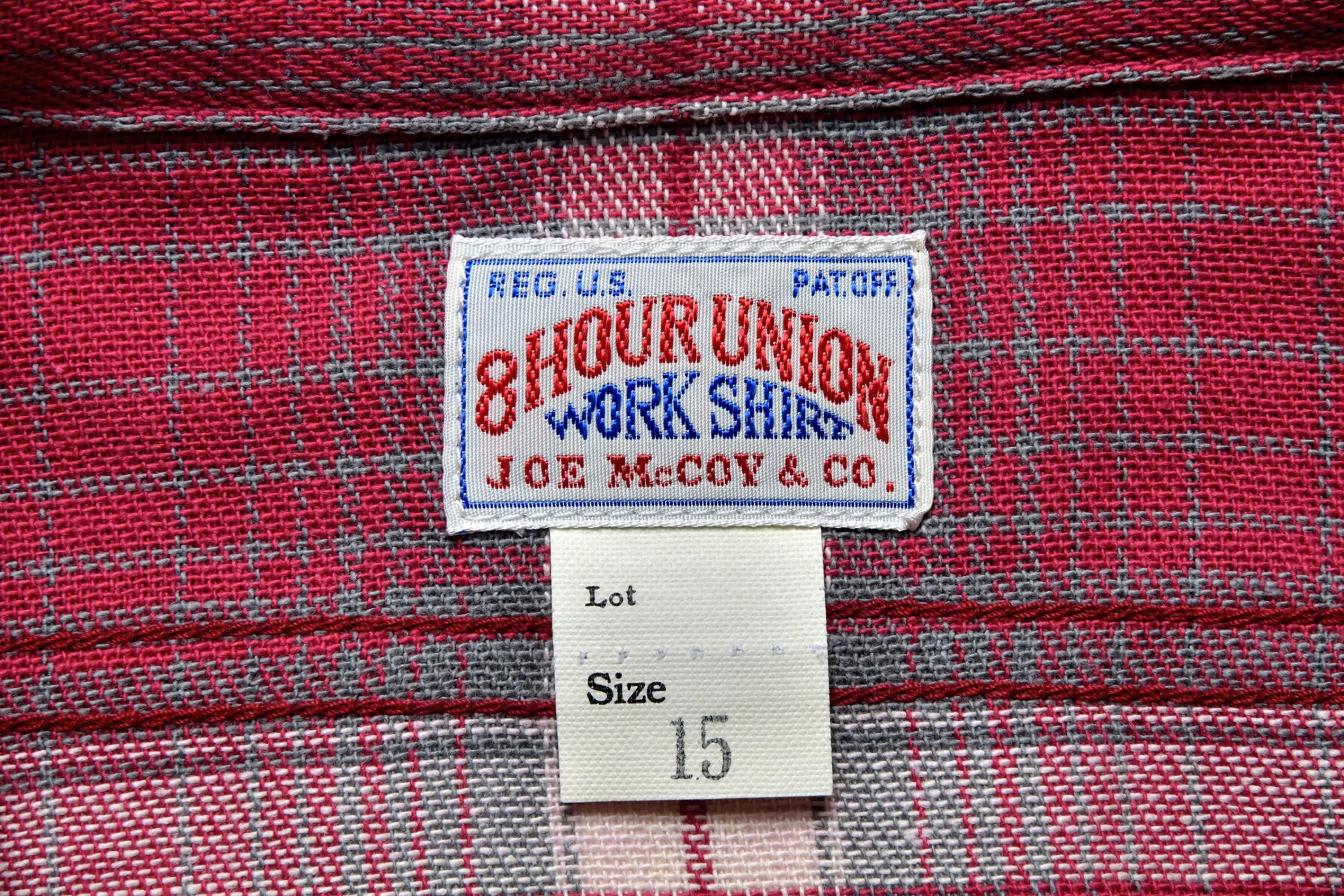 Joe McCoy 8Hu Ombre Check Summer Flannel Shirt 080 Pink Outlet