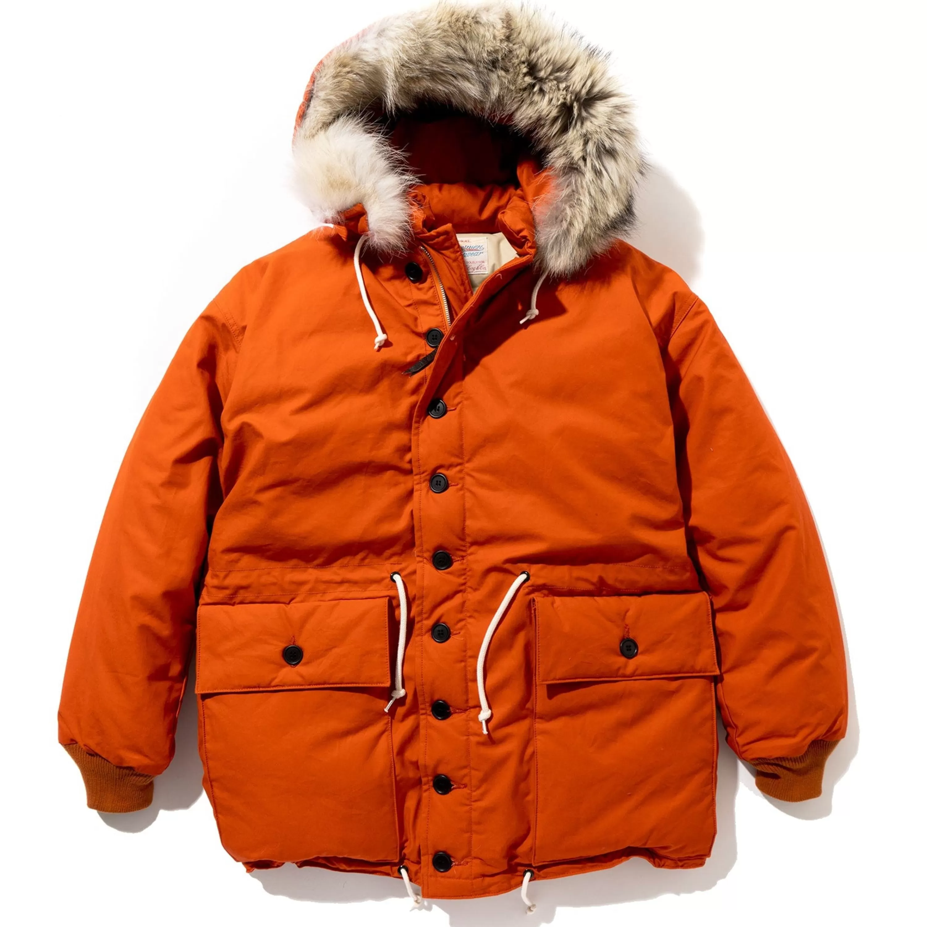 Joe McCoy Arctic Outdoor Explorer Down Jacket Orange Clearance