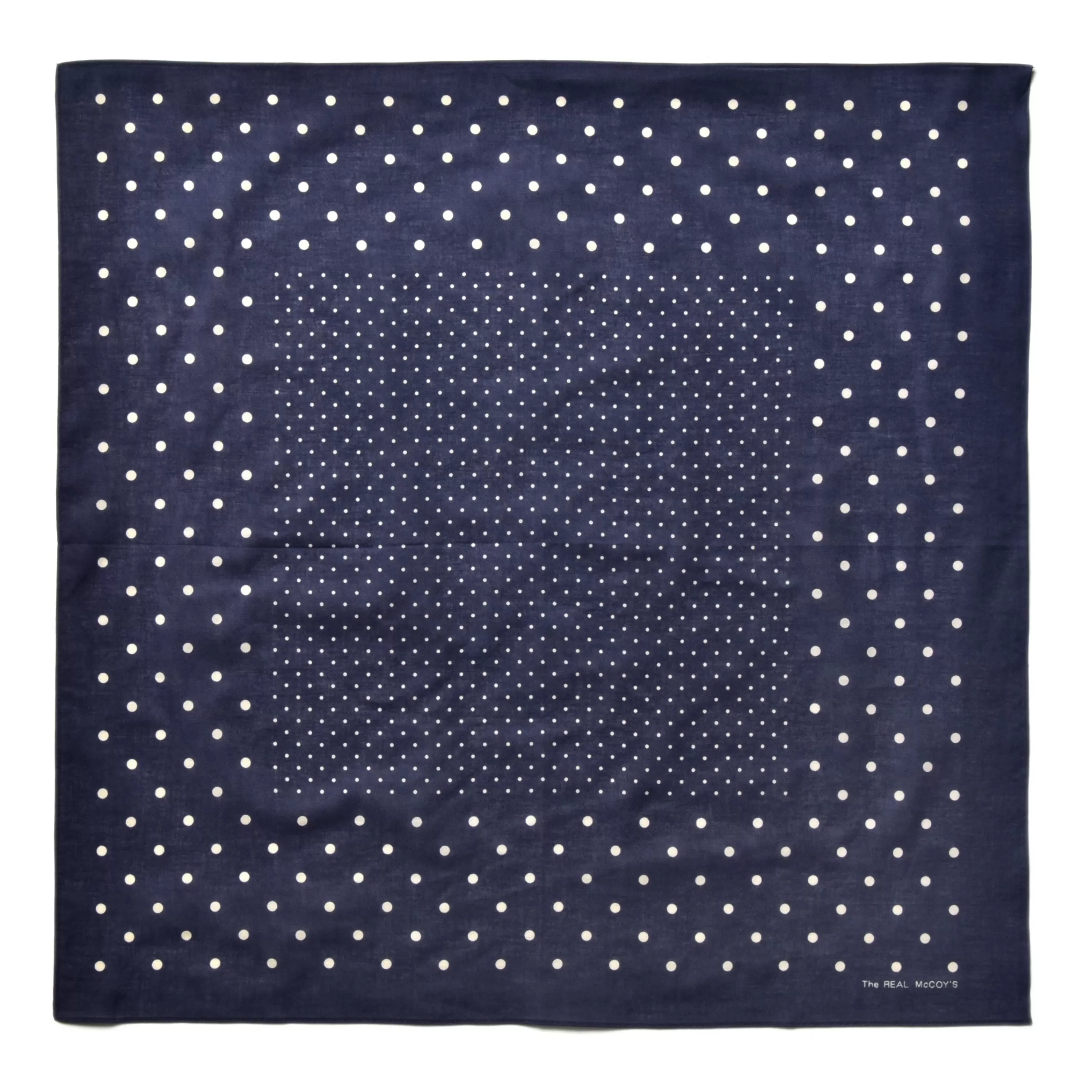 Joe McCoy Bandanna 'Dot' 140Navy Discount