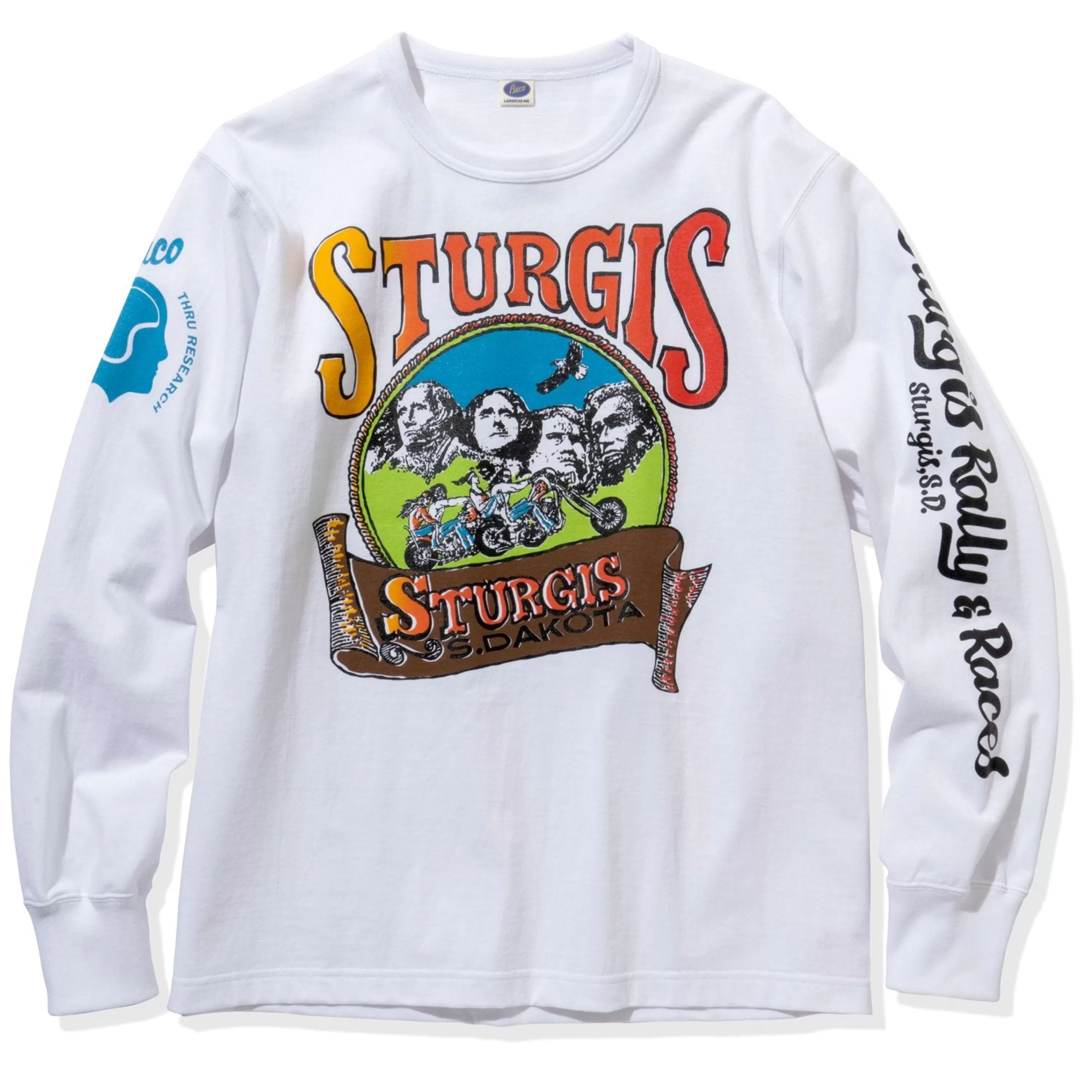 Buco L/S Tee / Sturgis White Hot