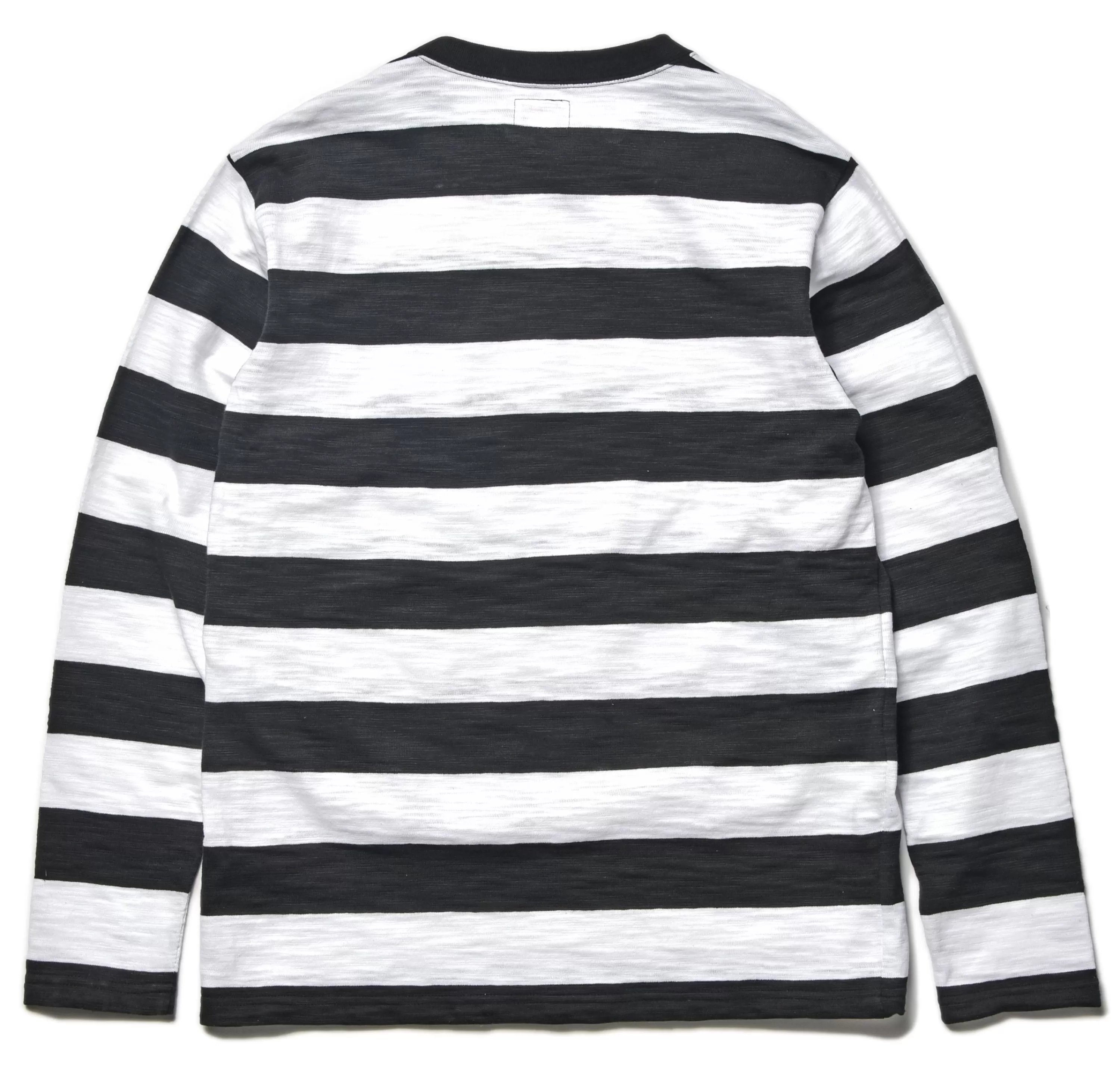Buco Stripe Tee L/S 10 White Flash Sale