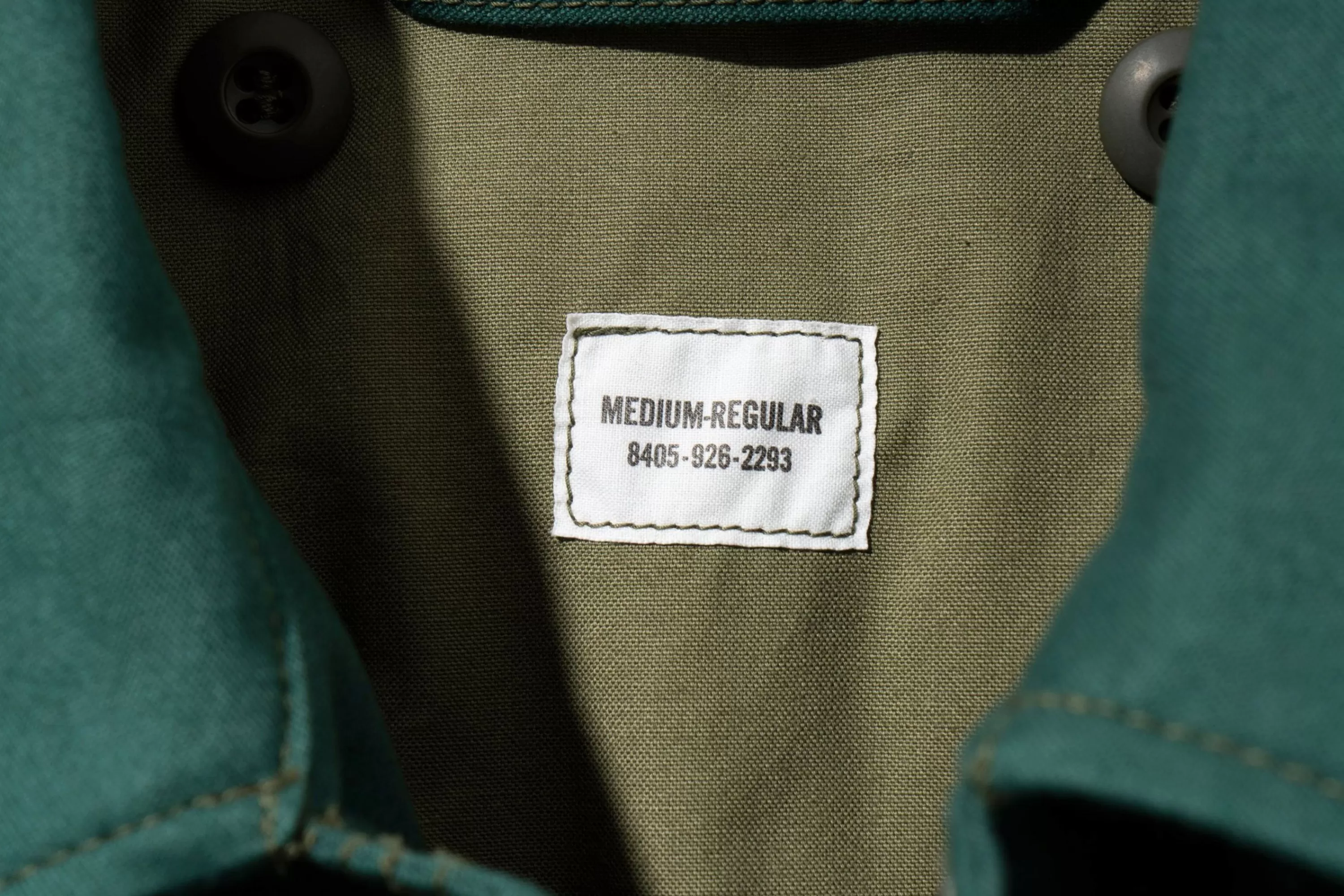 The Real McCoy's Coat, Man'S, Cotton Wind Resistant Aggressor Green Sale