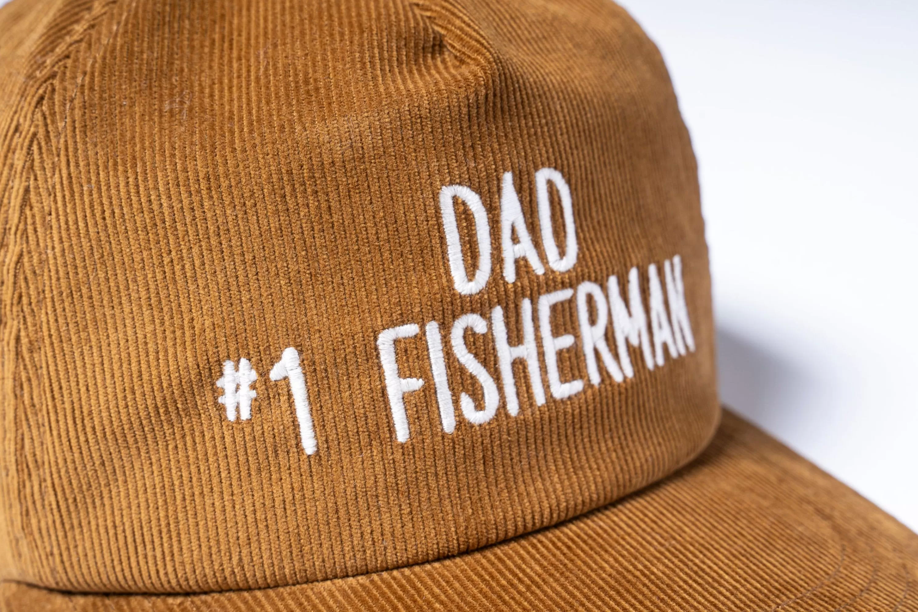 Joe McCoy Five Panel Corduroy Cap / #1 Fishing Dad Mustard Cheap