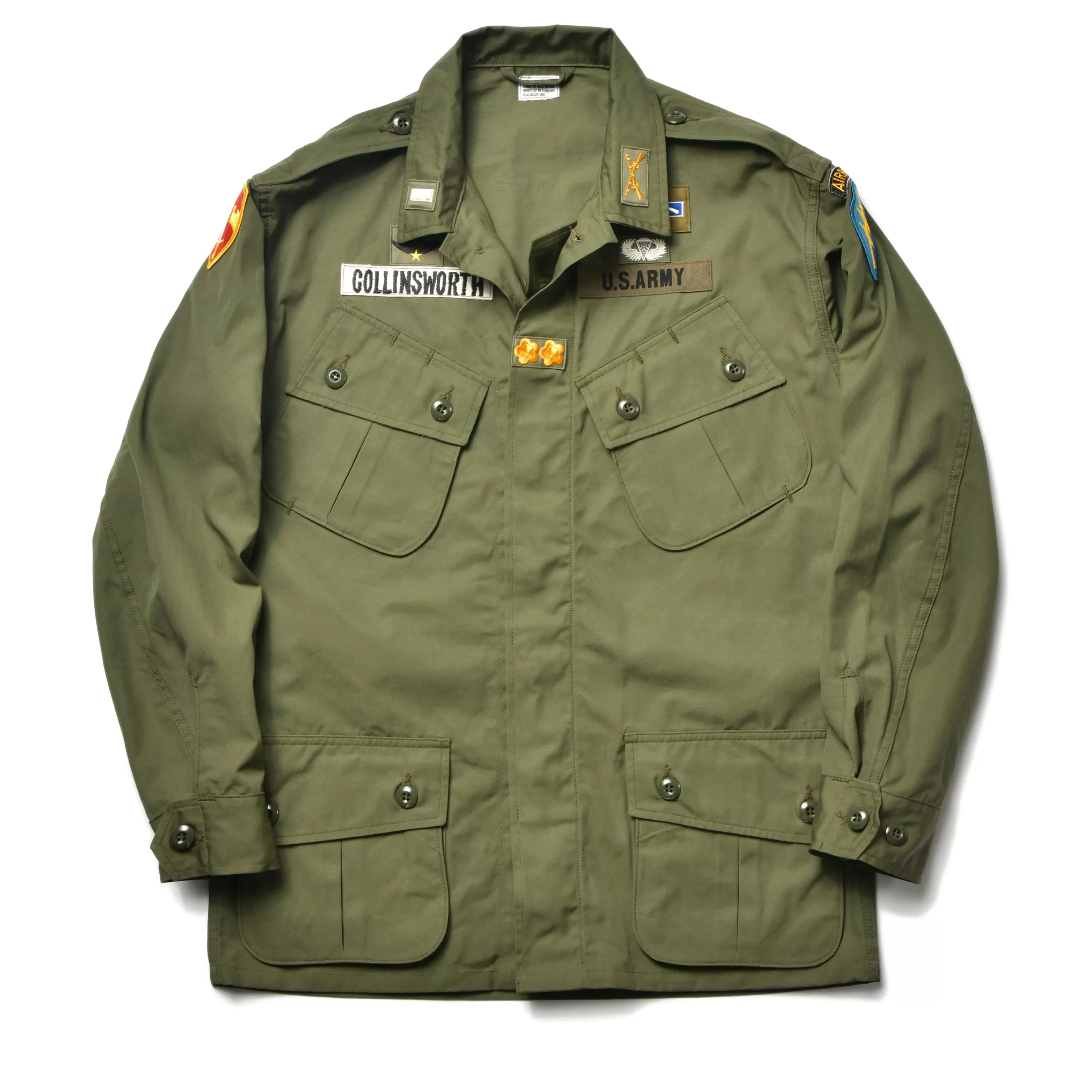 The Real McCoy's Jungle Fatigue Jacket / Collinsworth 150 Olive Shop