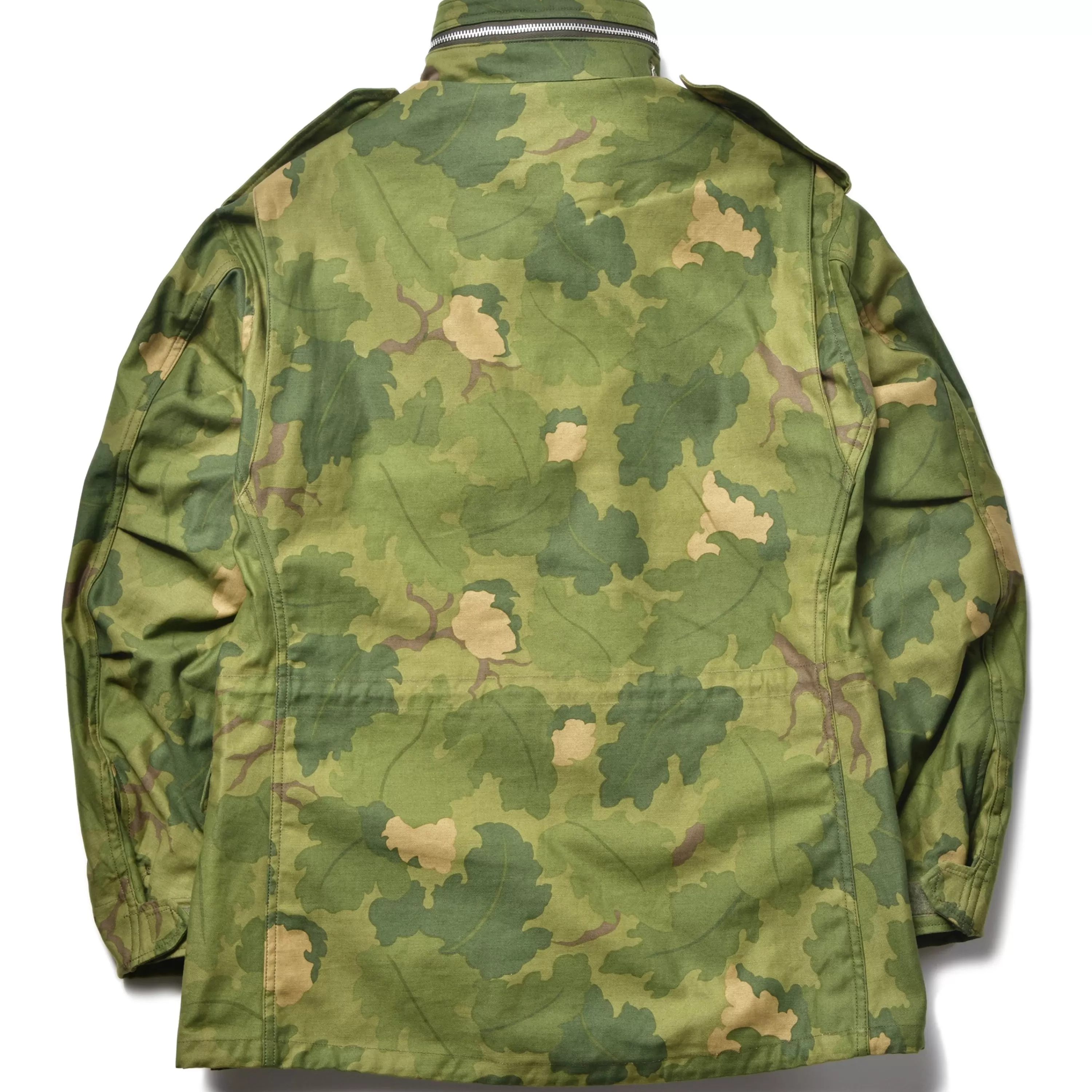 The Real McCoy's M-65 Field Coat / Mitchell Pattern 160 Green Clearance