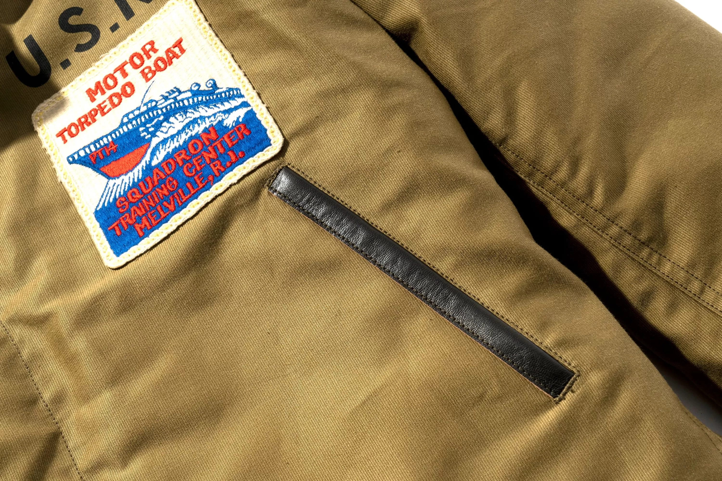 The Real McCoy's N-1 Deck Jacket ( ) / Pt29 Khaki Discount