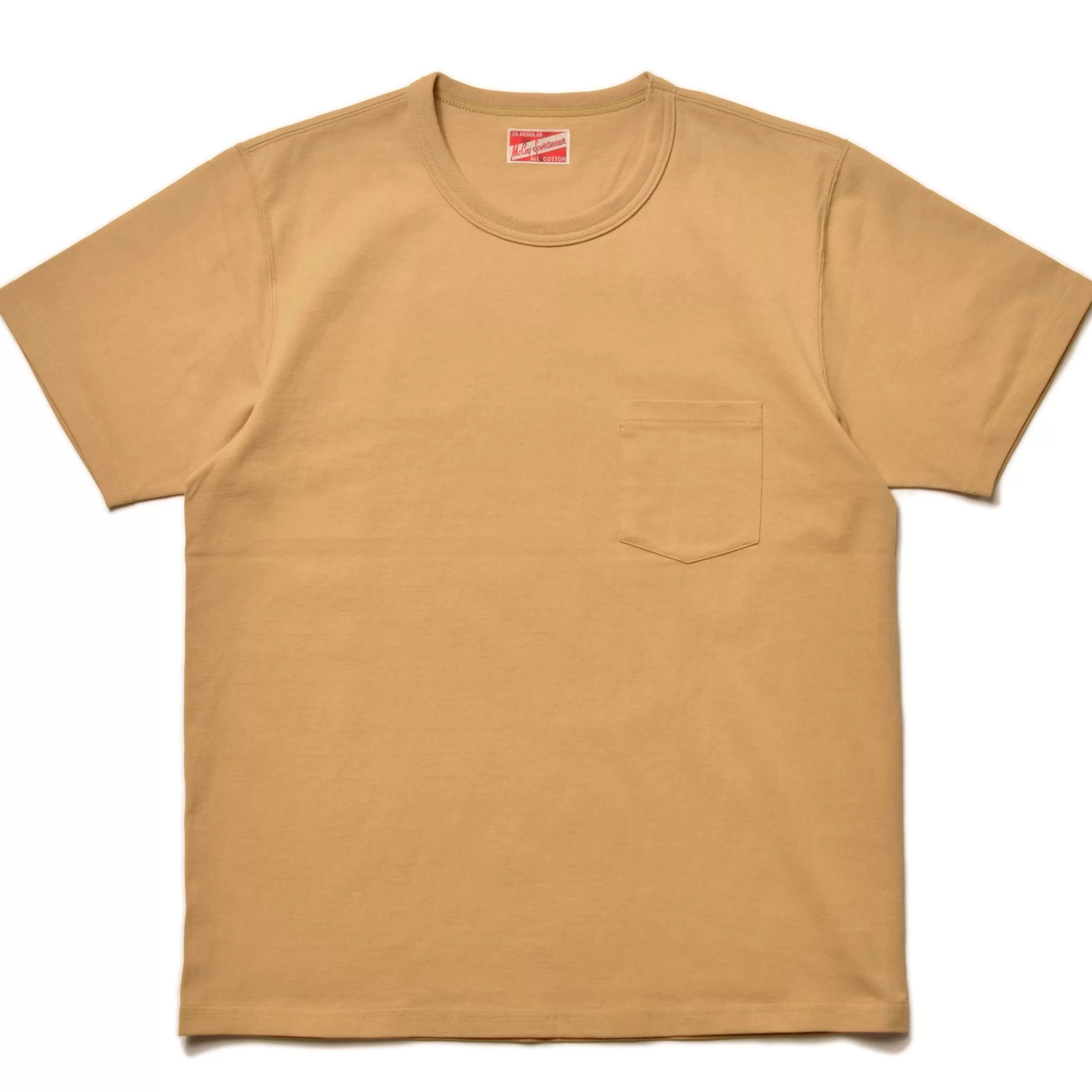 Joe McCoy Pocket Tee 065 Corn Hot