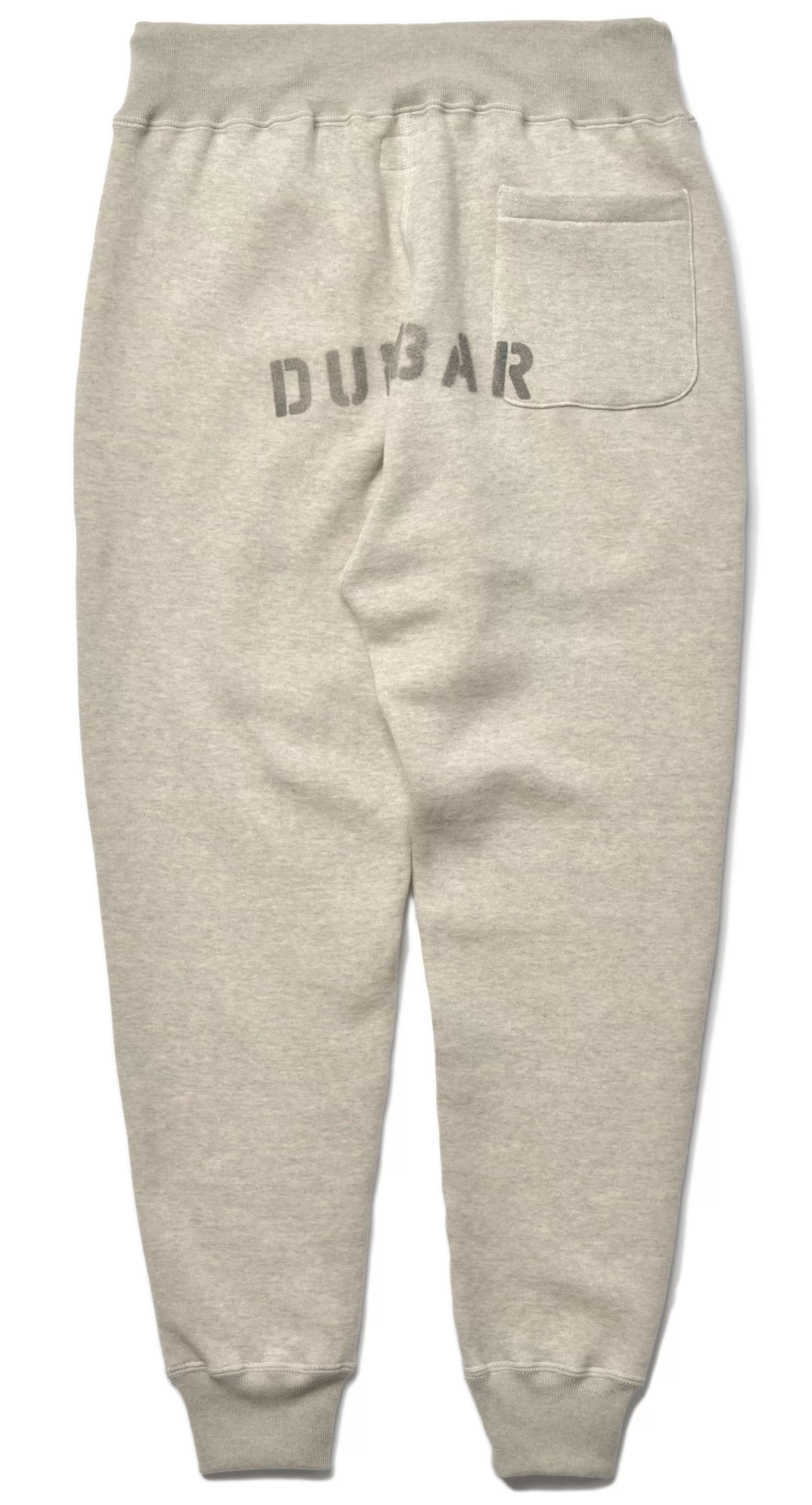 Joe McCoy Ribbed Sweatpants / Dunbar Stencil 013 Oatmeal Fashion