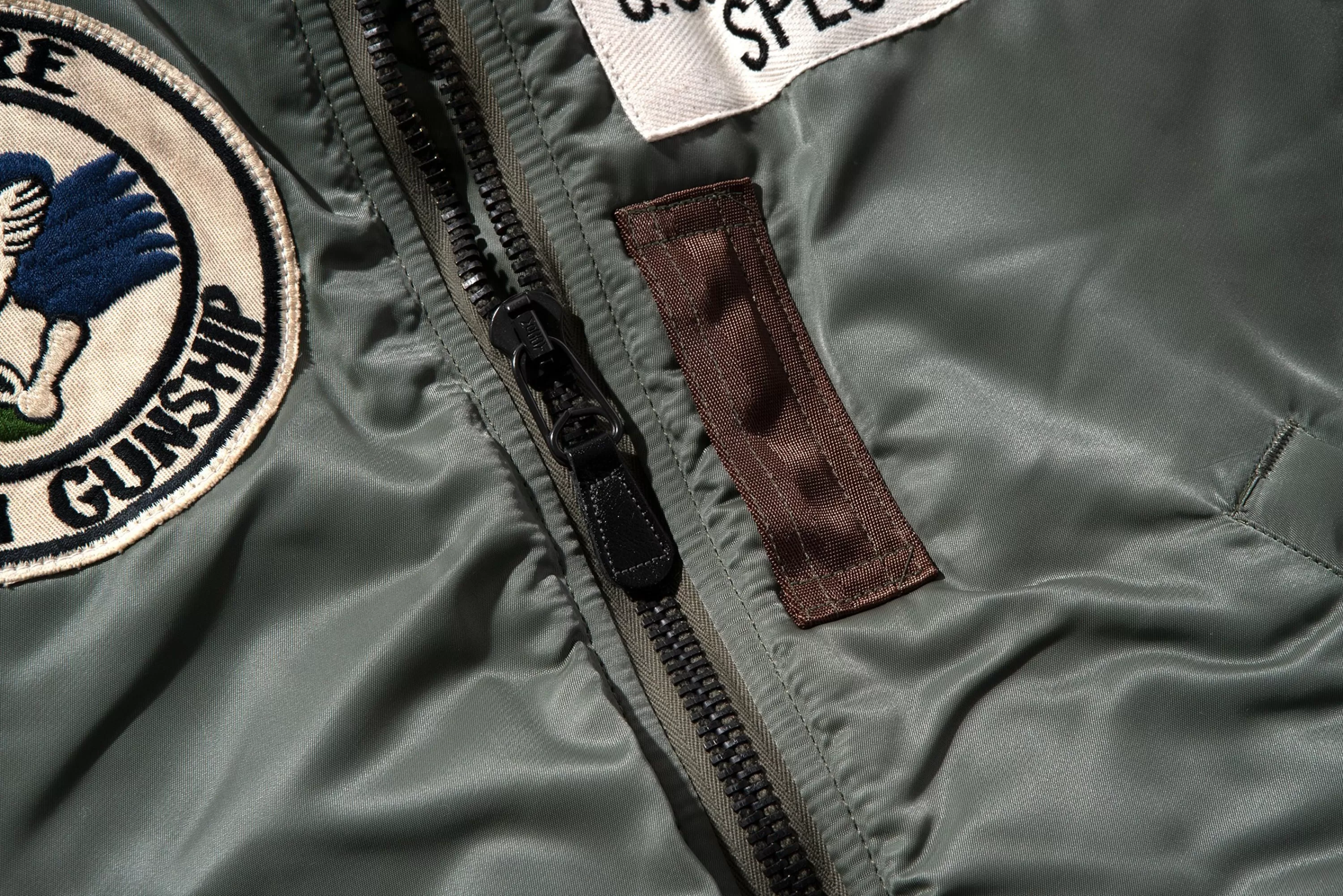 The Real McCoy's Type Ma-1 / Laosian Highway Patrol Olive Cheap